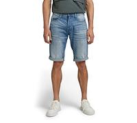 G-STAR Uomo 3301 Denim Shorts, Blu (lt aged D07432-8973-424), 29