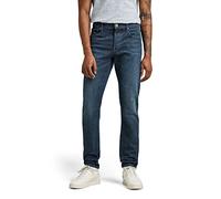 G-STAR Uomo 3301 Slim style Jeans, Blu (worn in deep teal 51001-D164-D325), 29W / 32L