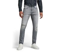 G-STAR Uomo 3301 Slim style Jeans, Grigio (sun faded glacier grey restored 51001-C293-D112), 29W / 32L