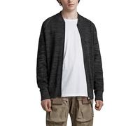 G-STAR Uomo 3D Biker Knitted Zip Through Sweater, Multicolore (cloack/dk black D21952-C259-D373), XS