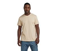 G-STAR Uomo Back Graphic RAW T-Shirt, Beige (postbag D23160-336-1868), S