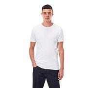 G-STAR Uomo Base T-Shirt 2-Pack, Bianco (White D07205-124-110), M