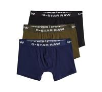 G-STAR Uomo Boxer Briefs 3 Pack Multiple, Multicolore (dk black/imperial blue/shadow olive D23774-D516-G163), M