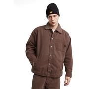 G-STAR Uomo Boxy Fit Sherpa Jacket, Marrone (faded brown stone gd D25189-D491-G824), M
