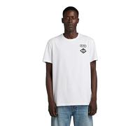 G-STAR Uomo Chest gr r t, Bianco (white D23712-336-110), XL