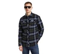 G-STAR Uomo CPO Regular Shirt, Multicolore (rinsed botan check D23583-D746-G708), S