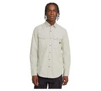 G-star Dakota Long Sleeve Shirt Beige L Uomo