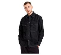 G-STAR Uomo Dakota Slim Shirt, Nero (worn in nighttime sky D23616-D540-G865), L