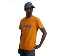 G-STAR Uomo Destroyed Old Skool Logo T-Shirt, Olivastro (marmalade D25086-C812-G679), S