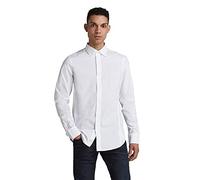 G-STAR Uomo Dressed Super Slim Shirt, Bianco (white D17026-C271-110), XXS
