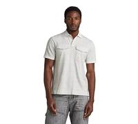 G-STAR Uomo Dunda Pocket Polo, Multicolore (milk htr D24362-D565-971), M