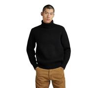 G-STAR Uomo Essential Turtle Knitted Sweater, Nero (dk black D23732-D447-6484), M