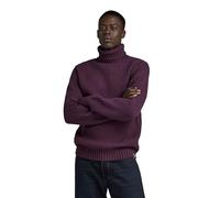 G-STAR Uomo Essential Turtle Knitted Sweater, Viola (lt maze D23732-D447-8880), M