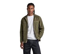 G-STAR Uomo Fabric Mix Overshirt, Verde scuro (shadow olive D22935-A790-B230), S