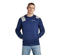 G-STAR Uomo Flight Deck Sweater, Blu (imperial blue D24418-D557-1305), S