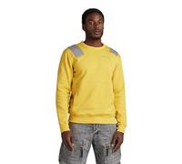 G-STAR Uomo Flight Deck Sweater, Giallo (dk lemon D24418-D557-348), S