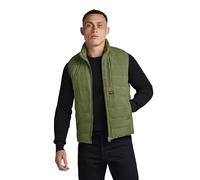 G-STAR Uomo Foundation Liner Vest, Verde scuro (sage D24277-D518-724), XS