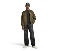 G-STAR Uomo G-A1 Bomber Jkt, Verde scuro (dark olive D23624-C143-C744), XXL