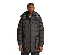 G-STAR Uomo G-Whistler Padded Hooded Parka, Nero (dk black D20102-D199-6484), S