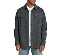G-STAR Uomo GPO Overshirt, Multicolore (rinsed pinstripe D25388-D911-H172), M