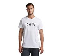 G-STAR Uomo Graphic 2 Pack T-Shirt, Multicolore (dk black/white D22777-336-8746), M