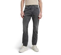 G-Star, Uomo, Jeans Pantaloni, A-Staq Regular Tapered, Relz black denim o, W3...