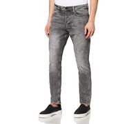 G-Star, Uomo, Jeans, Triple A Straight, Burten black stretch denim, W32 L30