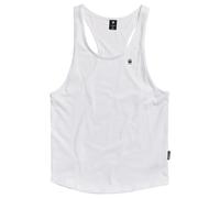 G-STAR Uomo Lash Muscle Tank Top, Bianco (white D22544-C627-110), L