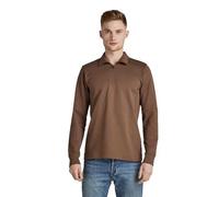 G-STAR Uomo Lightweight Moto Half Zip Sweater, Marrone (rain drum D22490-D136-D307), M