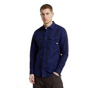 G-STAR Uomo Marine Slim Shirt, Multicolore (dk black shadow stripe D24963-D744-G712), L