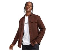 G-STAR Uomo Marine Slim Shirt, Rosso (dk plum gd D24963-D454-G701), L