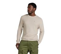 G-STAR Uomo Moss Knitted Sweater, Beige (whitebait D24461-D631-1603), XS
