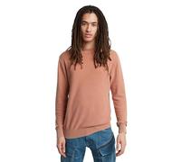 G-STAR Uomo Moss Knitted Sweater, Rosa (tuscany gd D24461-D630-C984), L