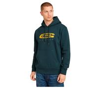G-STAR Uomo Old Skool Logo Hooded Sweater, Blu (legion blue D26347-D733-862), XS
