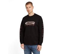 G-STAR Uomo Old Skool Logo T-Shirt, Nero (dk black D25152-C336-6484), S