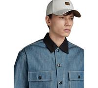 G-STAR Uomo Originals Baseball Cap, Grigio (oyster mushroom D03219-D387-D607), Taglia unica