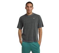 G-STAR Uomo Overdyed Destroyed Boxy T-Shirt, Grigio (gs grey gd D24631-C756-C496), M