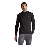 G-STAR Uomo Premium Core Mock Knit, Nero (dk black D17923-B692-6484), S