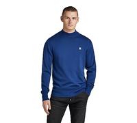 G-STAR Uomo Premium Core Mock Knitted Sweater, Blu (ballpen blue D21932-B692-1822), XS