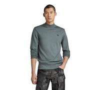 G-STAR Uomo Premium Core Mock Knitted Sweater, Grigio (axis D21932-B692-5781), M
