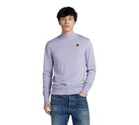 G-STAR Uomo Premium Core Mock Knitted Sweater, Grigio (icelandic blue D21932-B692-G081), XL
