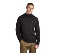 G-STAR Uomo Premium Core Mock Knitted Sweater, Nero (dk black D21932-B692-6484), L