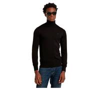 G-STAR Uomo Premium Core Turtle Knitted Sweater, Nero (dk black D25177-D847-6484), XS