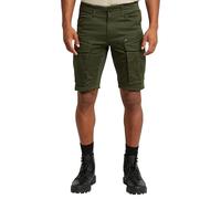 G-STAR Uomo Rovic Zip Regular Shorts, Verde scuro (dk bronze green D26214-5126-6059), 34