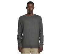G-STAR Uomo Serrated Knitted Sweater, Grigio (gs grey gd D25958-D630-C496), M