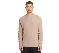 G-STAR Uomo Serrated Knitted Sweater, Rosa (linen gd D25958-D630-H033), L