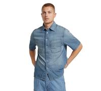 G-STAR Camicia blu denim, Taglia M