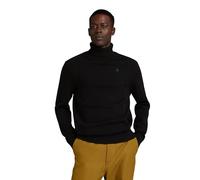 G-STAR Uomo Structure Turtle Knitted Sweater, Nero (dk black D23937-D447-6484), M