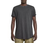 G-STAR Uomo Text Back Graphic Overdyed Lash T-Shirt, Nero (dk black gd D25971-2653-B564), L