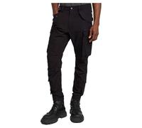 G-STAR Uomo Toolbox Skinny Cargo Pants, Nero (dk black D26174-D909-6484), 36W / 32L